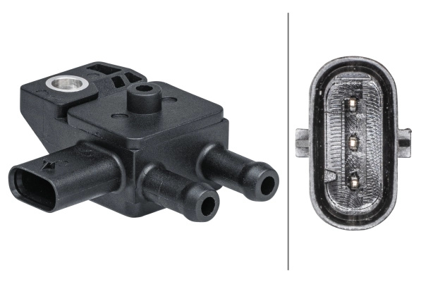 Senzor presiune gaze evacuare HELLA BMW 4 Cabriolet (F33, F83) 2013-2020 - 6PP 009 403-421