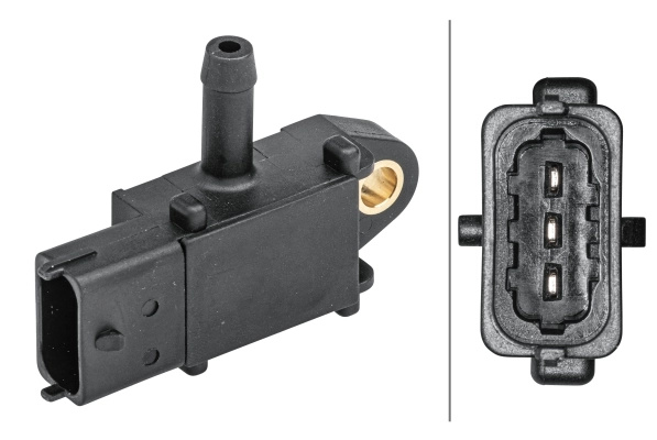 Senzor presiune gaze evacuare HELLA OPEL ASTRA J limuzina 2012-2015 - 6PP 009 409-071