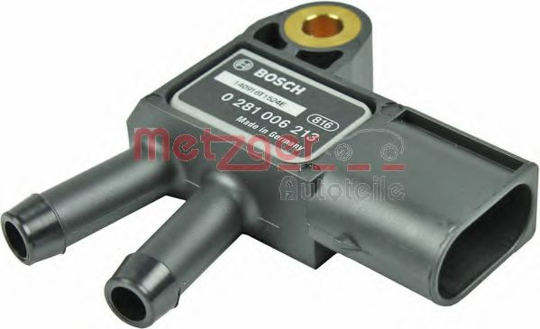 Senzor presiune gaze evacuare MERCEDES A-CLASS (W176) (2012 - 2016) METZGER 0906190
