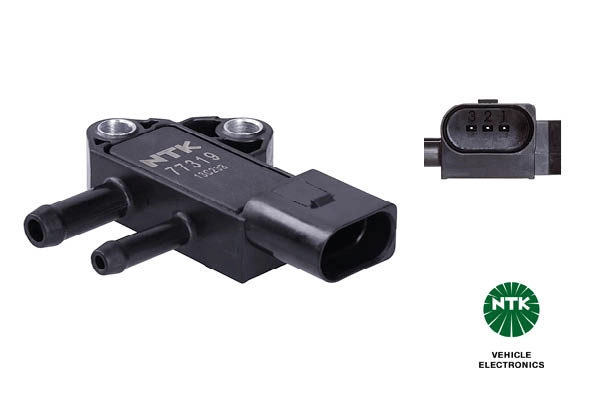 Senzor, presiune gaze evacuare NTK 77319