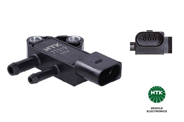 Senzor, presiune gaze evacuare NTK 77319