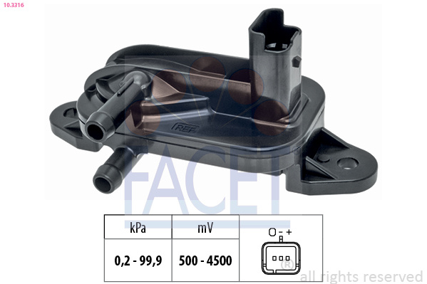 Senzor presiune gaze evacuare # Peugeot 807 2002 2003 2004 2005 2006 2007 2008 2009 2010 2011 2012 2013 2014 2015 2016 2017 2018 2019 2020 2021 2022 2023 2024 2025 # 10 3316 # FACET