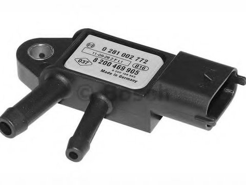 Senzor, presiune gaze evacuare RENAULT GRAND SCÉNIC III (JZ0/1_) (2009 - 2020) BOSCH 0 281 002 772