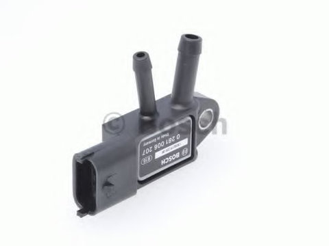 Senzor, presiune gaze evacuare VOLVO V60 (2010 - 2020) BOSCH 0 281 006 207