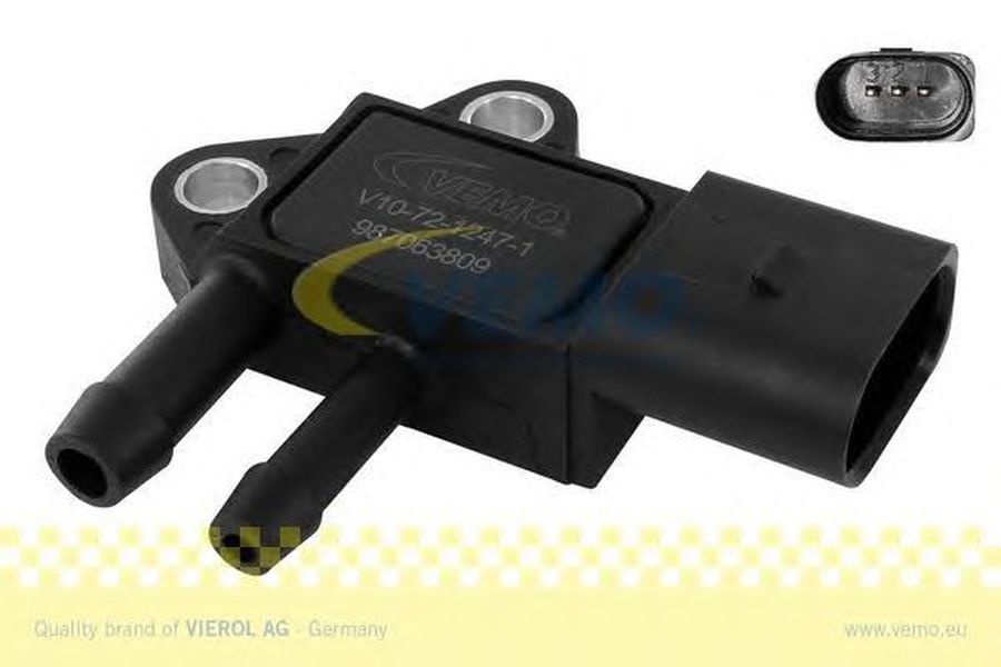 Senzor presiune gaze evacuare VW GOLF V 1K1 VEMO V107212471