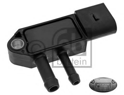 Senzor, presiune gaze evacuare VW SHARAN (7M8, 7M9, 7M6), SEAT ALHAMBRA (7V8, 7V9), VW POLO (9N_) - FEBI BILSTEIN 40766