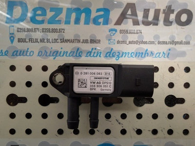 Senzor presiune gaze Octavia 2 1Z3, 1.6 tdi, 02810