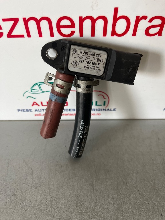 Senzor presiune gaze pentru Renault Clio 4 1.5 dCi ,cod 0281006252