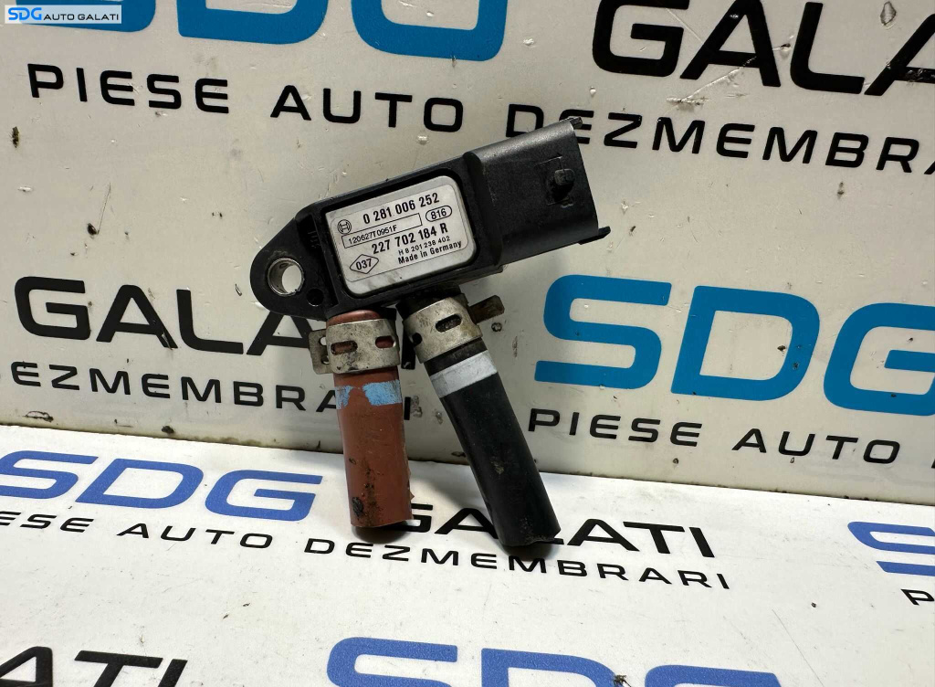 Senzor Presiune Gaze Renault Trafic 3 1.6 DCI 2014 - Prezent Cod 0281006252 227702184R [X3292]