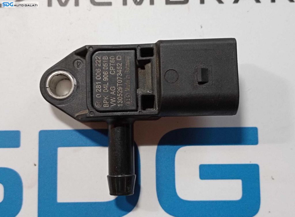 Senzor Presiune Gaze Skoda Superb 3 1.6 TDI 2015 - Prezent Cod 04L906051B 0281006222 [M7236]