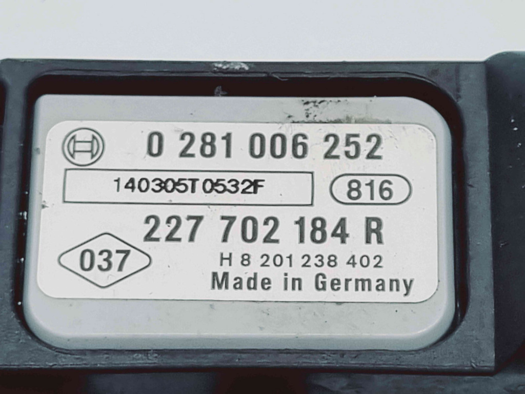 Senzor presiune Renault Captur (J87) [Fabr 2013-2017] 227702184R 0281006252