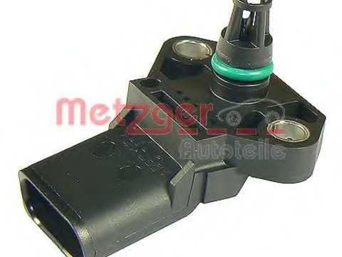 Senzor,presiune supraalimentare AUDI A4 Cabriolet (8H7, B6, 8HE, B7) (2002 - 2009) METZGER 0906094