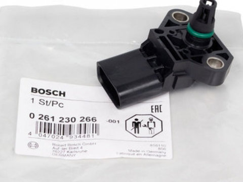 Senzor Presiune Supraalimentare Bosch Audi A4 B6 2000-2004 0 261 230 266 SAN50407