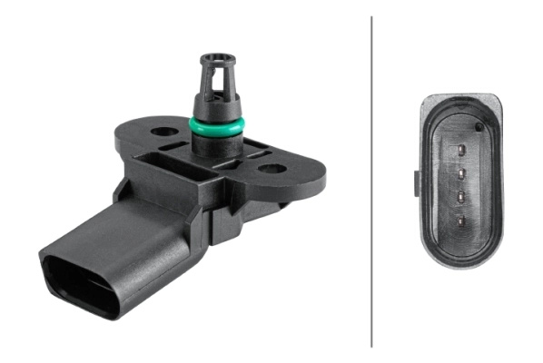 Senzor presiune supraalimentare HELLA 6PP 358 152-221