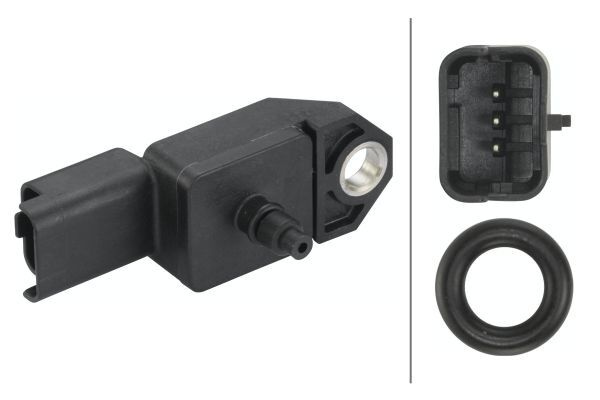Senzor presiune supraalimentare # Peugeot 407 2006 2007 2008 2009 2010 2011 2012 2013 2014 2015 2016 2017 2018 2019 2020 2021 2022 2023 2024 2025 # 6PP 009 400 721 # HELLA
