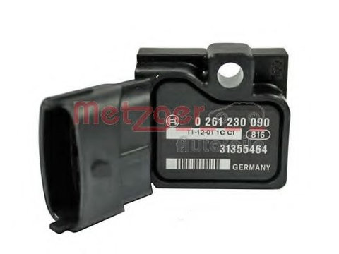 Senzor,presiune supraalimentare VOLVO XC90 I (2002 - 2016) METZGER 0906205