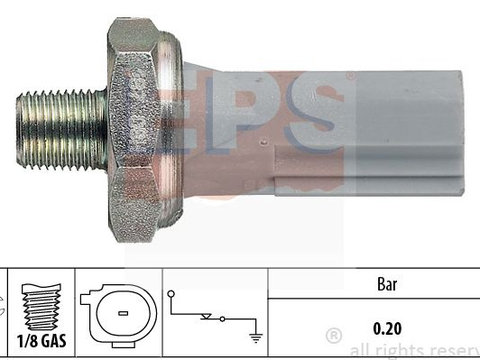 Senzor presiune ulei 1 800 187 EPS pentru Mitsubishi Galant Mitsubishi Lancer Mitsubishi Outlander CitroEn C-crosser Mitsubishi Montero Mitsubishi Pajero Mitsubishi Pajeroshogun Mitsubishi Shogun Mitsubishi Phev