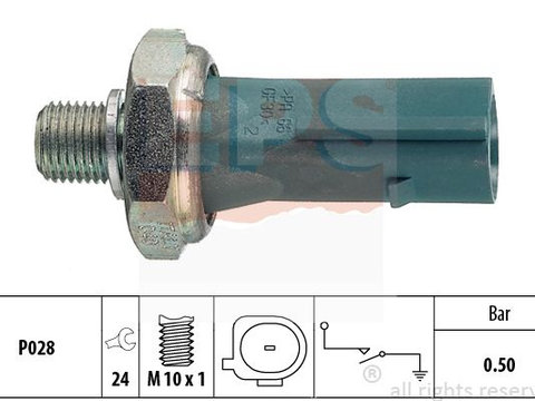 Senzor presiune ulei 1 800 196 EPS pentru Vw Passat Vw Touran Vw Golf Vw Polo Audi A6 Audi Q5 Audi A1 Audi A5 Audi A4 Seat Ibiza Vw Jetta Skoda Fabia Skoda Praktik Skoda Roomster Skoda Yeti Vw Caddy Vw Beetle