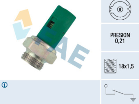 Senzor presiune ulei (12490 FAE) MITSUBISHI,RENAULT