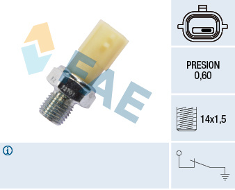 Senzor presiune ulei (12701 FAE) DACIA,MERCEDES-BENZ,NISSAN,OPEL,RENAULT,SUZUKI