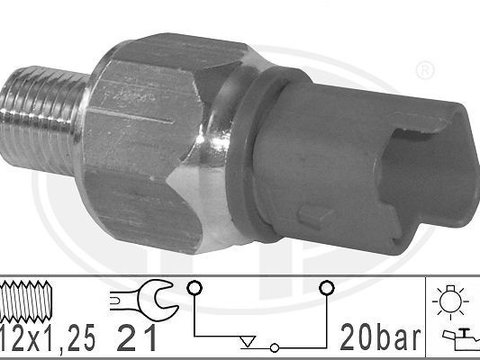 Senzor presiune ulei 330801 ERA pentru CitroEn Berlingo Peugeot 406 CitroEn Xm Peugeot 206 Peugeot 307