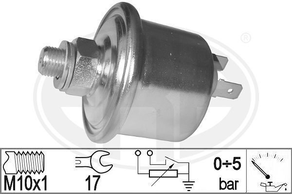 Senzor presiune ulei 330914 ERA pentru Audi 80 Audi 100 Audi 500 Audi 200 Audi Coupe Audi 90 Audi Cabriolet Vw Scirocco Vw Passat Seat Toledo Audi A4 Seat Cordoba Seat Ibiza