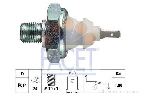 Senzor presiune ulei AUDI A6 (4A, C4) - Cod intern: W20240104 - LIVRARE DIN STOC in 24 ore!!!