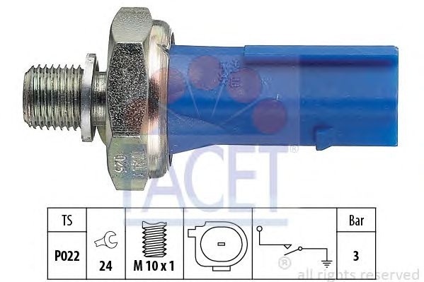 Senzor presiune ulei AUDI A6 Avant (4G5, C7, 4GD) - Cod intern: W20240159 - LIVRARE DIN STOC in 24 ore!!!