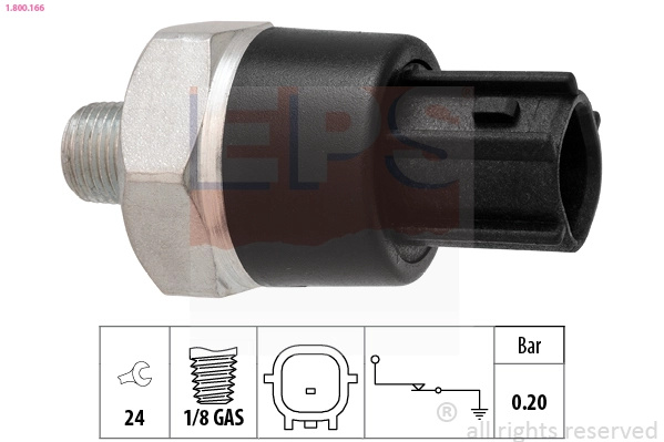 Senzor presiune ulei EPS 1.800.166 la NISSAN ATLEON B6-60Ti-L 5985cc 159cp 117kW 1999 2000 2001 2002 2003 2004 2005 2006 2007 2008 2009 2010 2011