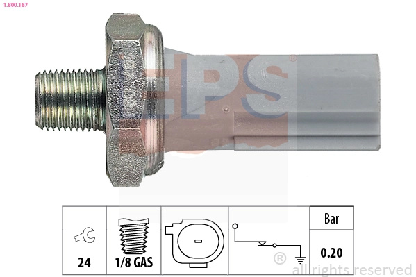 Senzor presiune ulei EPS MITSUBISHI LANCER VII (CS_A, CT_A) 2007-2013 - 1.800.187