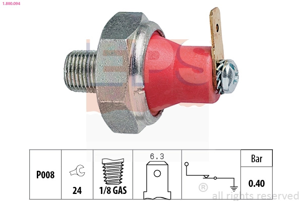 Senzor presiune ulei EPS MITSUBISHI SPACE WAGON (N9_W, N8_W) 1998-2004 - 1.800.094