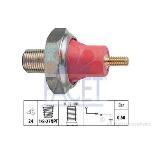 Senzor presiune ulei Facet 70031