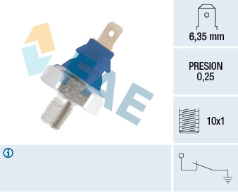 Senzor presiune ulei FAE 11690 se potriveste la VW GOLF IV Cabriolet (1E7) AGG; AKR; AWF; AWG; ATU; ABA 1984cc 115cp 85kW 1998 1999 2000 2001 2002