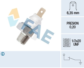 Senzor presiune ulei FAE 11700 se potriveste la LAND ROVER DISCOVERY I (LJ) 22 D 3531cc 154cp 113kW 1989 1990 1991 1992 1993 1994 1995 1996 1997 1998