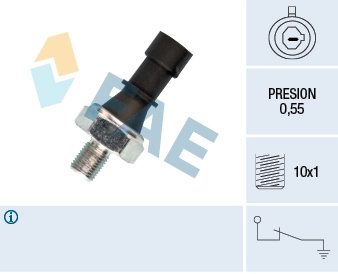 Senzor presiune ulei FAE 12436