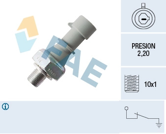 Senzor presiune ulei FAE FIAT PANDA (312_, 319_) 2012-2020 - 12445