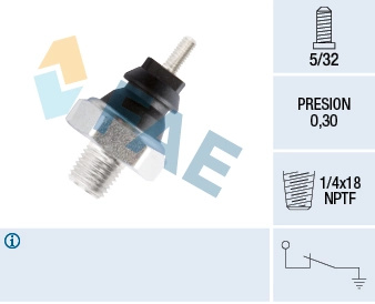 Senzor presiune ulei FAE FORD ORION II (AFF) 1985-1990 - 12220