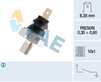 Senzor presiune ulei FAE VW POLO (6N2) 1999-2001 - 12970