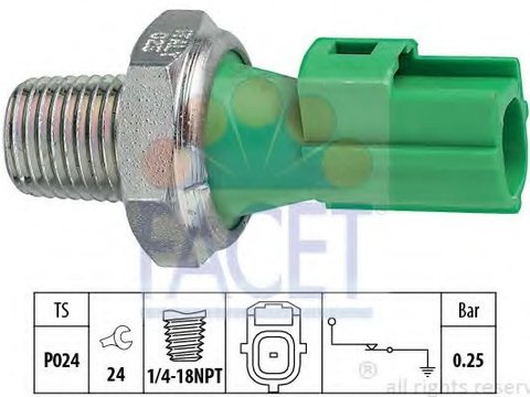 Senzor presiune ulei FORD FIESTA VI (2008 - 2016) FACET 7.0146 piesa NOUA