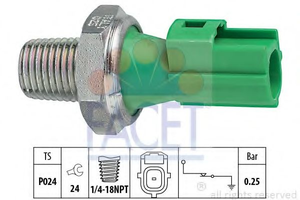 Senzor presiune ulei FORD FOCUS III Turnier (2010 - 2016) FACET 7.0146 piesa NOUA