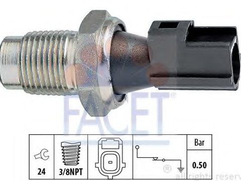 Senzor presiune ulei JAGUAR XF (CC9) (2008 - 2015) FACET 7.0148 piesa NOUA