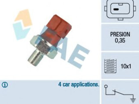 Senzor presiune ulei LAND ROVER DISCOVERY II (LJ, LT) (1998 - 2004) FAE 12475 piesa NOUA