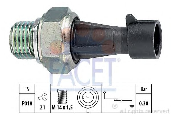 Senzor presiune ulei OPEL INSIGNIA combi - Cod intern: W20240117 - LIVRARE DIN STOC in 24 ore!!!