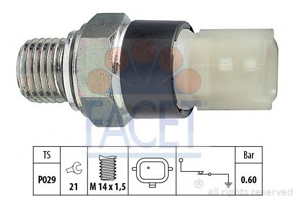 Senzor presiune ulei OPEL MOKKA - Cod intern: W20240152 - LIVRARE DIN STOC in 24 ore!!!