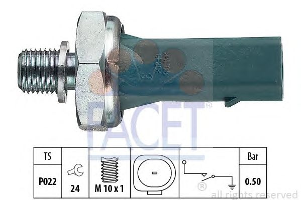 Senzor presiune ulei SKODA FABIA (NJ3) - Cod intern: W20240134 - LIVRARE DIN STOC in 24 ore!!!