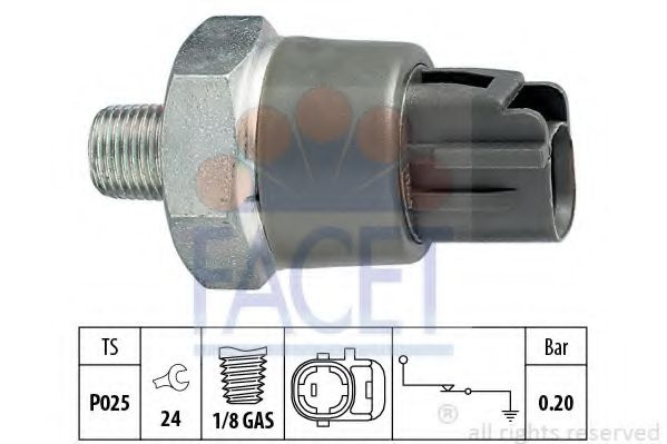 Senzor presiune ulei TOYOTA COROLLA Verso (ZER, ZZE12, R1) (2004 - 2009) FACET 7.0114 piesa NOUA