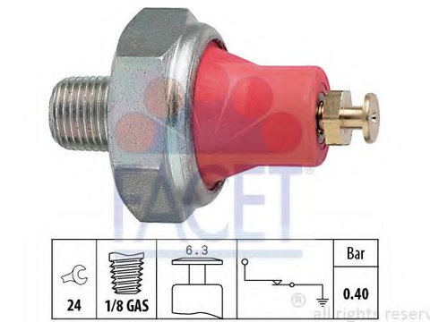 Senzor presiune ulei TOYOTA DYNA platou / sasiu (KD_, LY_, TRY2_, KDY2_, XZU4_, XZU3_, W (2001 - 2020) FACET 7.0016