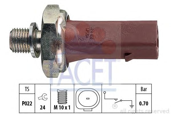 Senzor presiune ulei VOLKSWAGEN JETTA III (1K2) - Cod intern: W20240128 - LIVRARE DIN STOC in 24 ore!!!