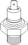 Senzor presiune ulei VW LT Mk II bus (2DB, 2DE, 2D