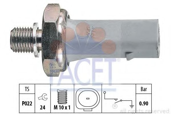 Senzor presiune ulei VW TRANSPORTER Mk V platou / 